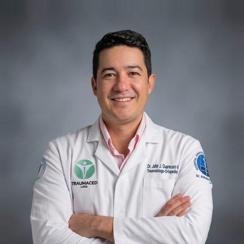 Dr. Jahir Guarecuco, Traumatólogo Ortopedista